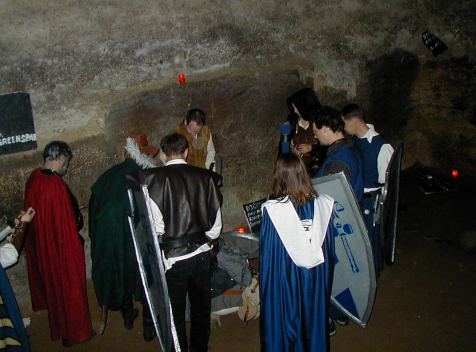 Forschungen in der Gruft