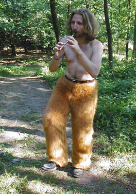 Ein Satyr
